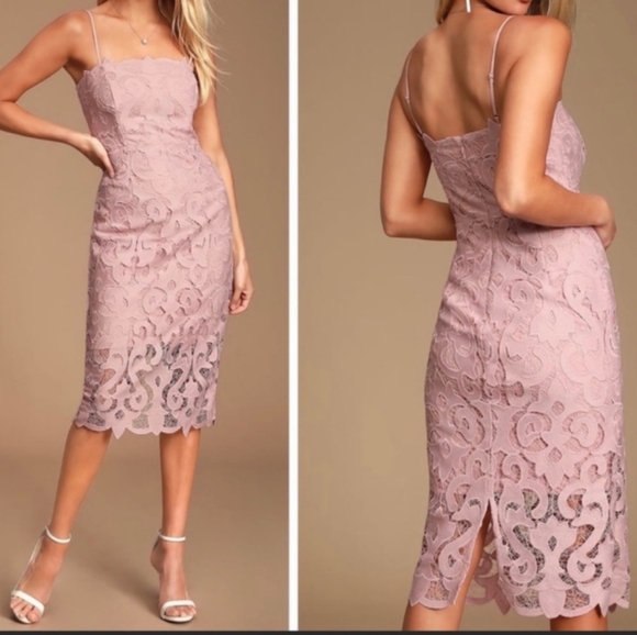 Bardot Dresses & Skirts - Bardot Lavender Sleeveless Petal Midi Dress